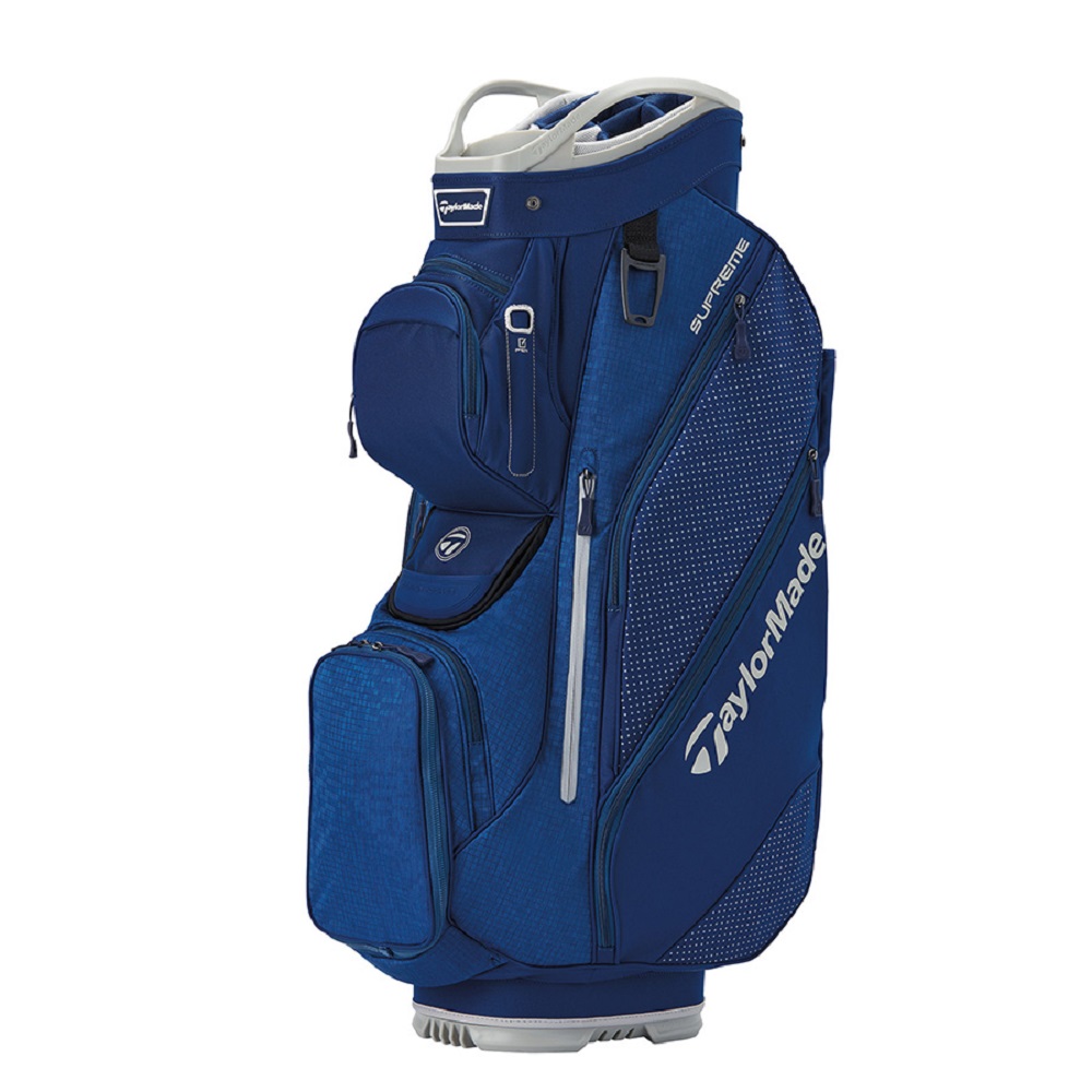 TaylorMade TM22 Supreme Cart Bag - Navy | MULLIE Golf
